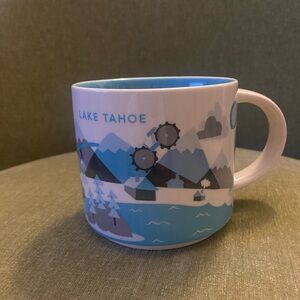 Starbucks Lake Tahoe You Are Here Mug